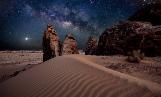 Noc na pustyni